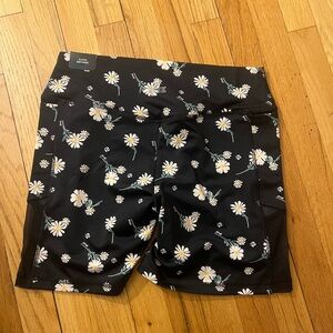 Victoria's Secret Pink Black Floral Shorts